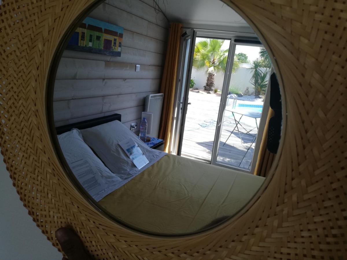 Studio Independant Chez L'Habitant Avec Piscine Et Cuisine Exterieures La Rochelle  Eksteriør bilde