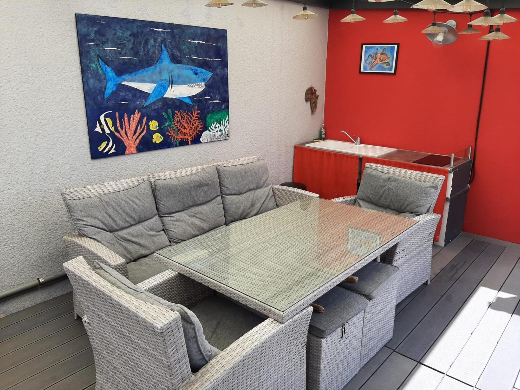 Studio Independant Chez L'Habitant Avec Piscine Et Cuisine Exterieures La Rochelle  Eksteriør bilde